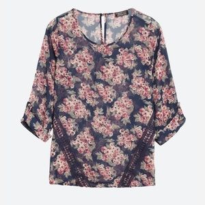 Papermoon Small Hover Lattice Detail Blouse - Stitch Fix